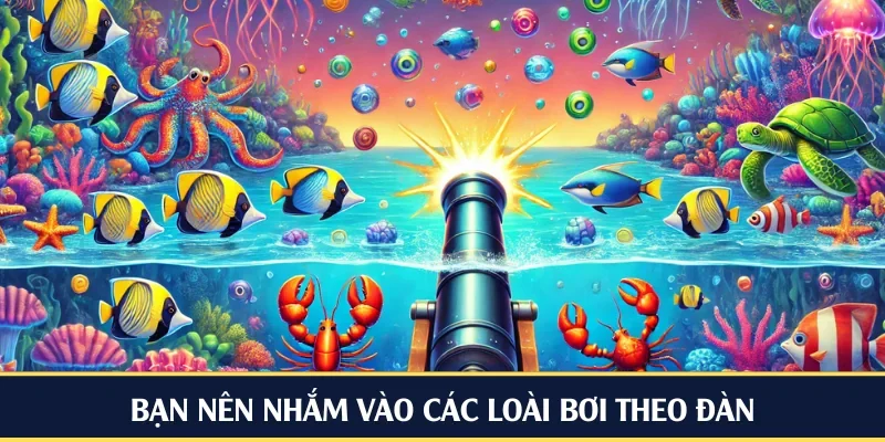 Bạn nên xả đạn để hạ gục cả một đàn