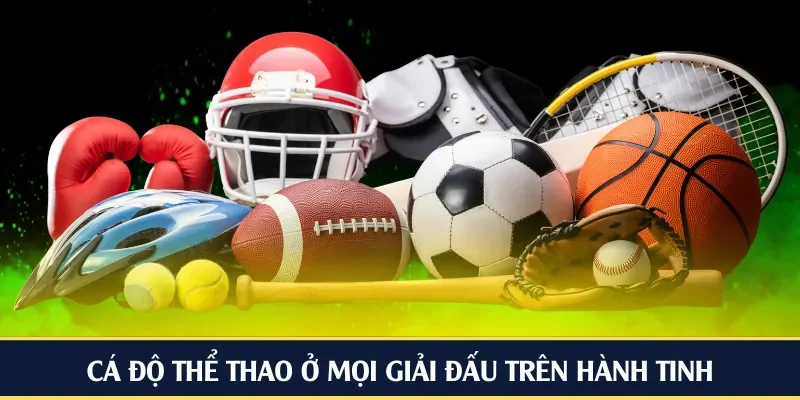 Cá độ thể thao ở mọi giải đấu trên hành tinh
